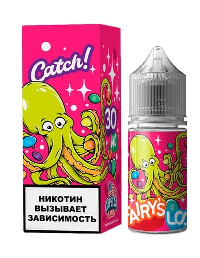 Жидкость - Catch! - №2 - Fairy's Loop (Скитлс) - 30мл - Salt