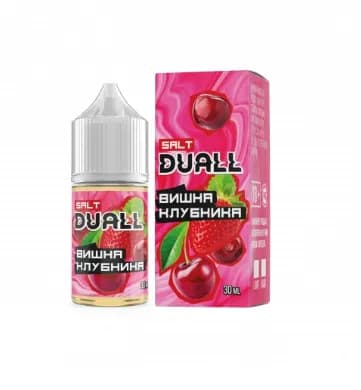 Жидкость - DUALL - №2 - (Вишня, клубника) - 30мл - Salt