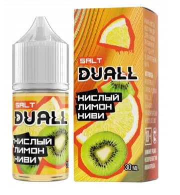 Жидкость - DUALL - №2 - (Кислый, лимон, киви) - 30мл - Salt