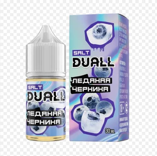 Жидкость - DUALL - №2 - (Ледяная черника) - 30мл - Salt