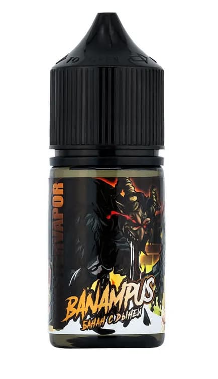 Жидкость - MONSTERVAPOR - №5 - BANAMPUS (Банан с дыней) - 30мл - Salt