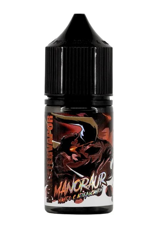 Жидкость - MONSTERVAPOR - №5 - MANORAUR (Манго с апельсином) - 30мл - Salt