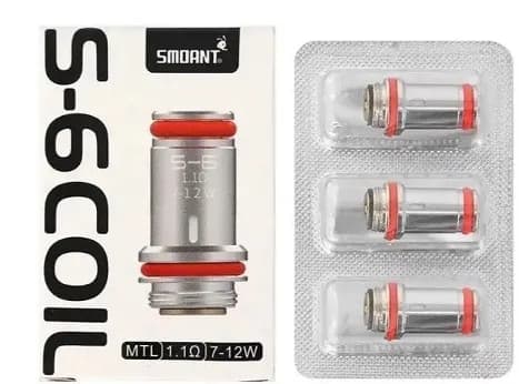 Испаритель - Smoant - Santi S6 - 1.1 Ohm - (кр.3)