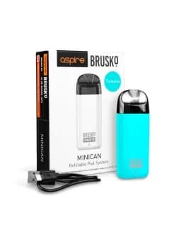 POD - Brusko - Minican - Бирюзовый (Turquoise) - 10-15вт - 3мл - 350mAh