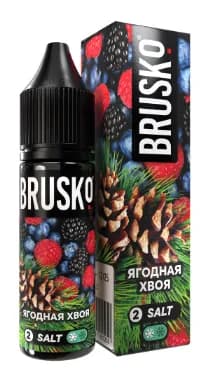 Жидкость - Brusko - №5 - (Ягодная хвоя) - 35мл - Salt