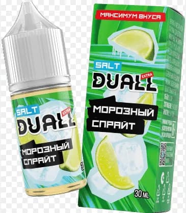 Жидкость - DUALL - EXTRA LIGHT - (Морозный спрайт) - 30мл - Salt