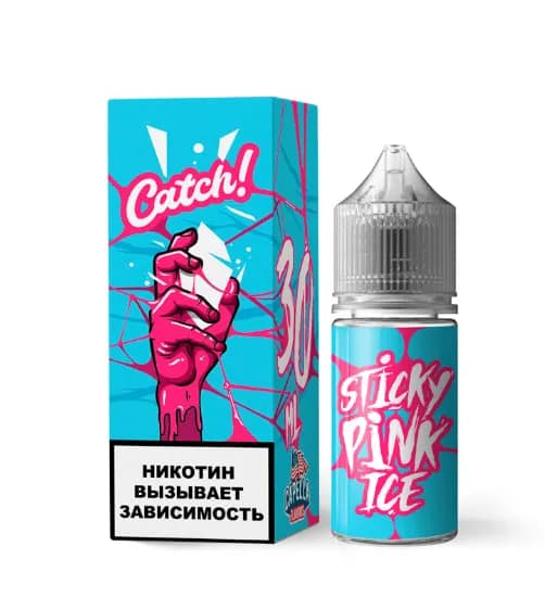 Жидкость - Catch! - №2 - Stiсky Pink (Сладкая фруктовая жвачка с холодком) - 30мл - Salt