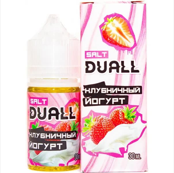 Жидкость - DUALL - №2 - (Клубничный йогурт) - 30мл - Salt