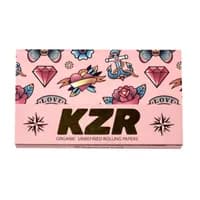 Бумага для самокруток с типсами розовая KZR