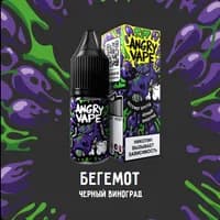 Жидкость - Angry Vape - №2 - Бегемот Брутто (Черный Виноград) - 30мл - Salt