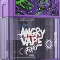 POD - Brusko - Angry Vape Fury - Фиолетовый - 15вт - 4,5мл - 650mAh